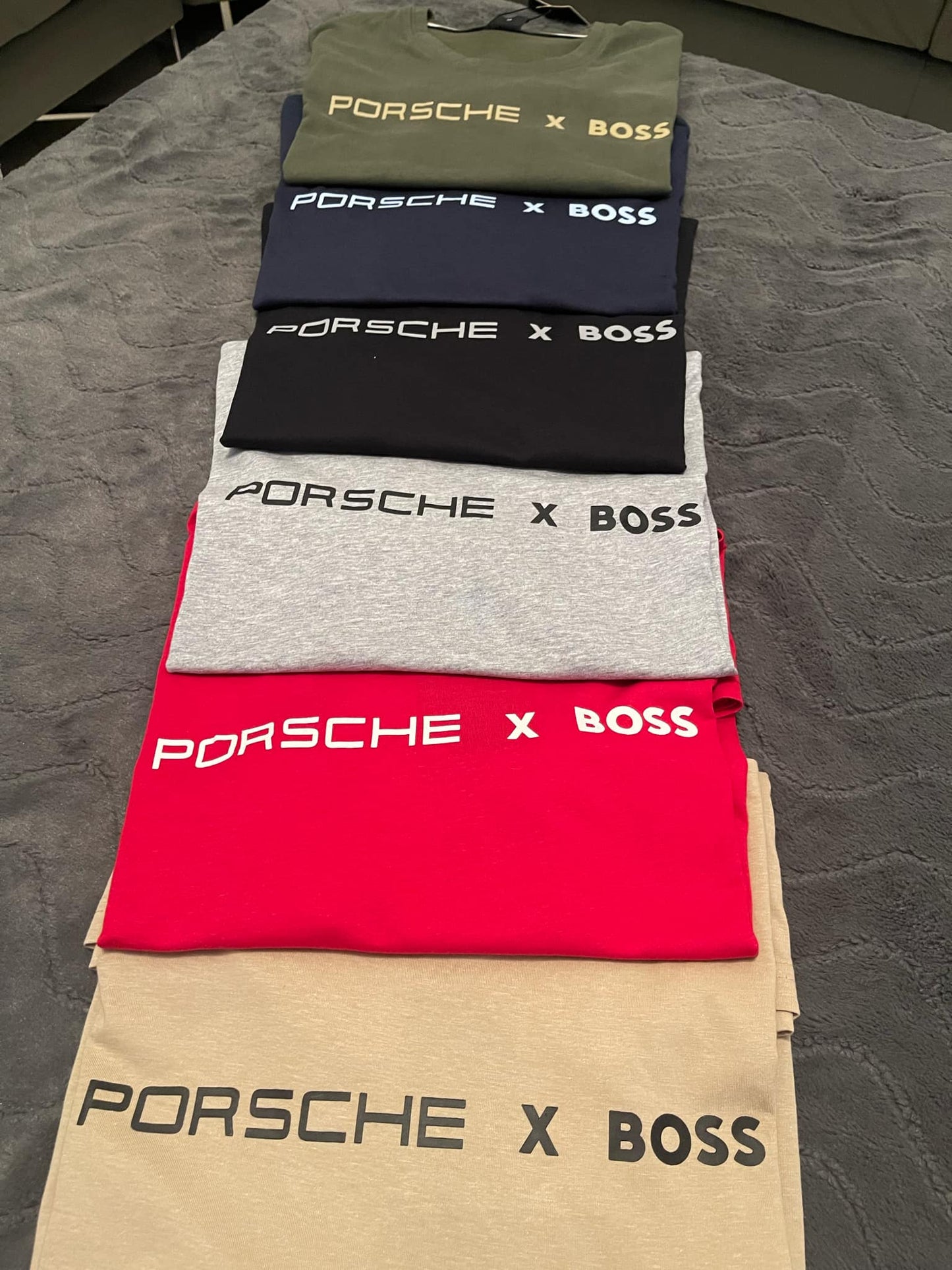Pack 03 T-shirt Porsche x BOSS – Édition Limitée