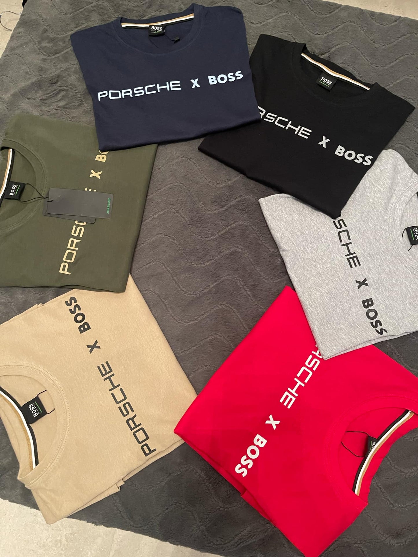 Pack 03 T-shirt Porsche x BOSS – Édition Limitée
