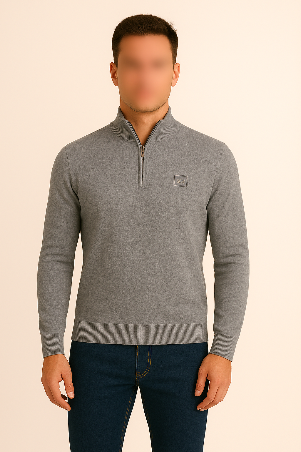 Pull Demi  Zip BOSS