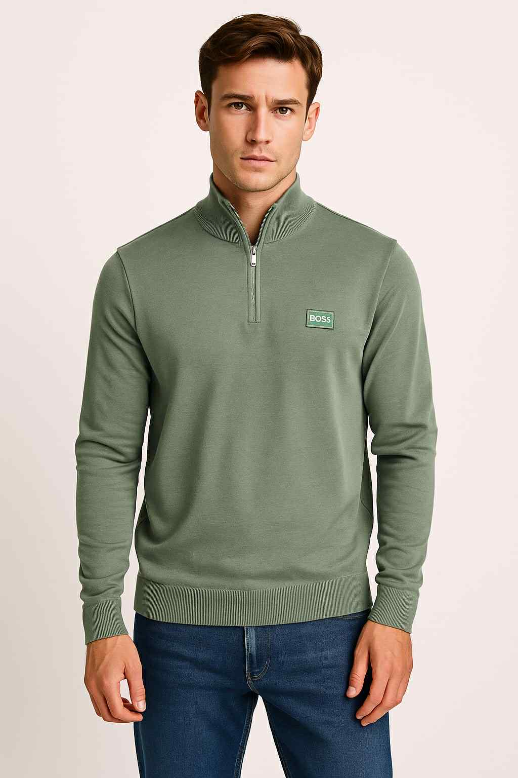 Pull Demi  Zip BOSS