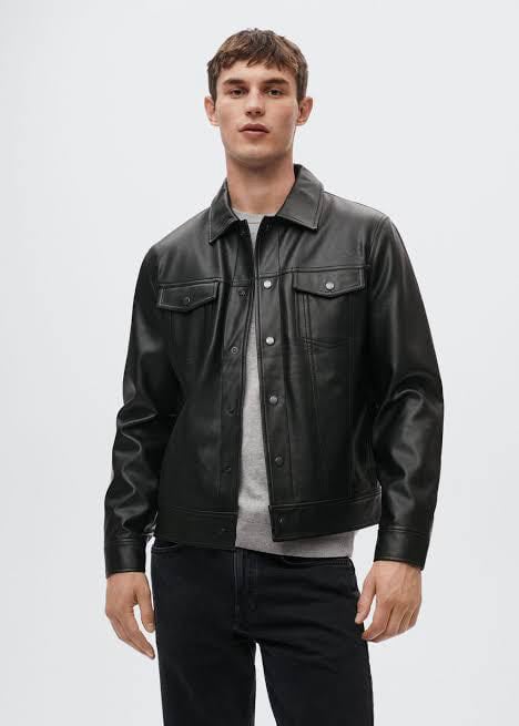 Veste Simili cuire Italienne